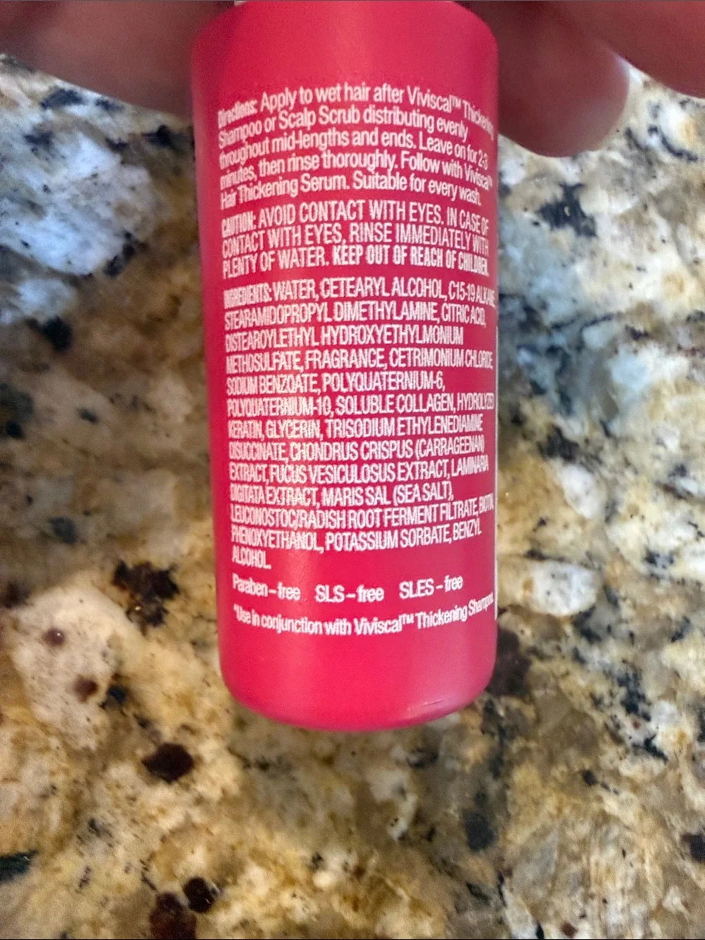 Pink Thickening Shampoo & Strengthening Conditioner Duo - Biotin & Keratin